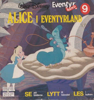 Omslag for Alice i Eventyrland
